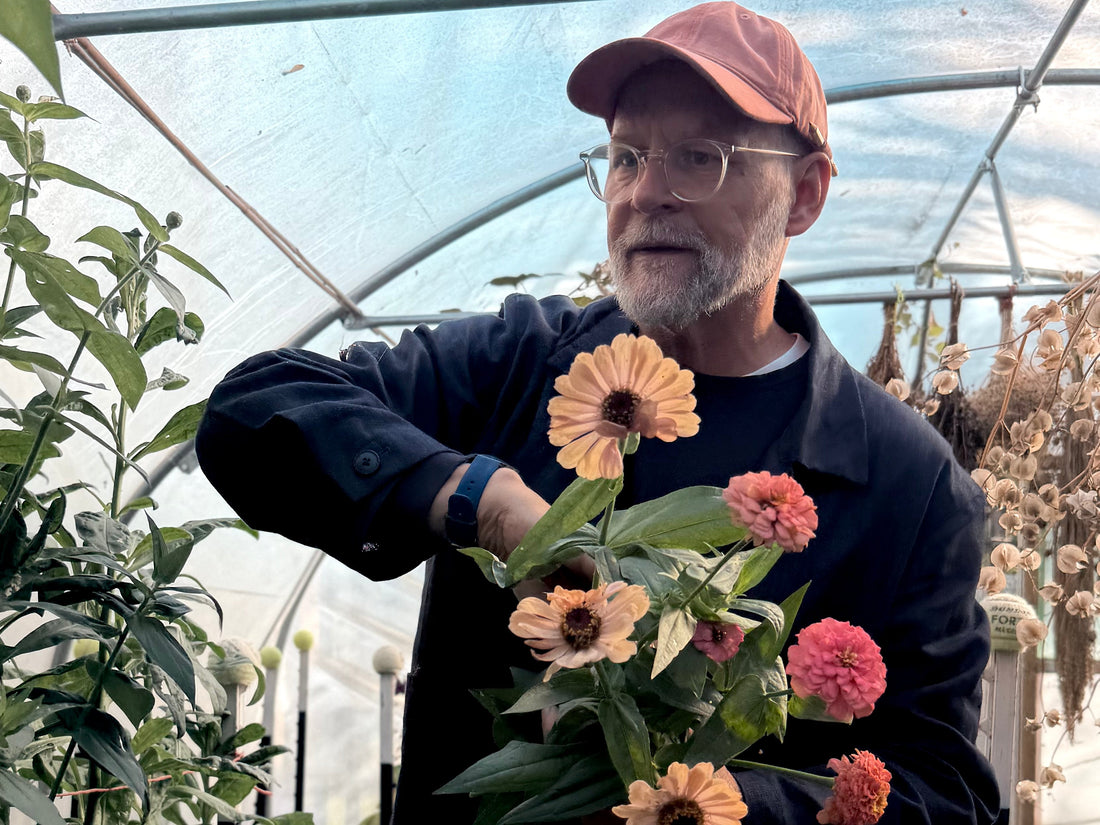 From Wasteland to Flowers - A trip to Folkestone Flower Farm.