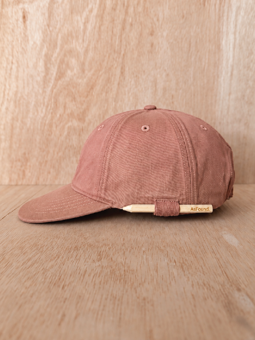 Natural Dye Pencil Cap in Avocado