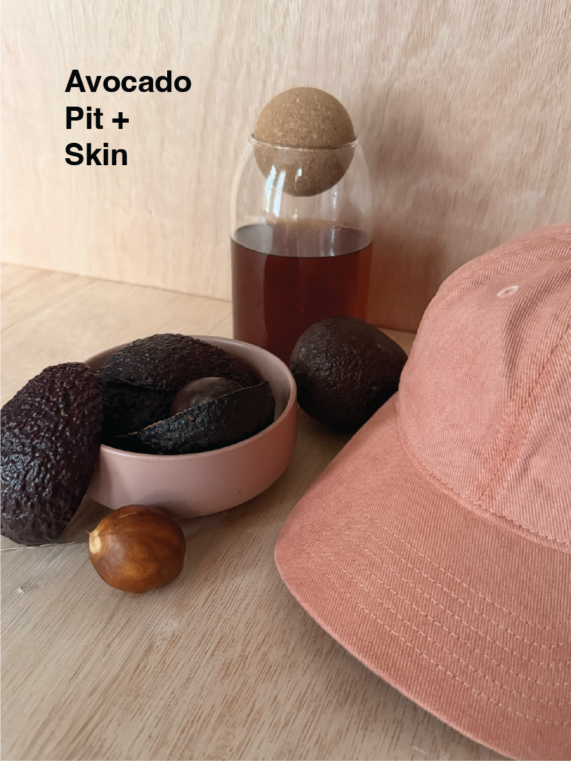 Natural Dye Pencil Cap in Avocado