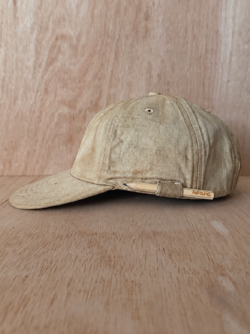 Natural Dye Pencil Cap in Coffee