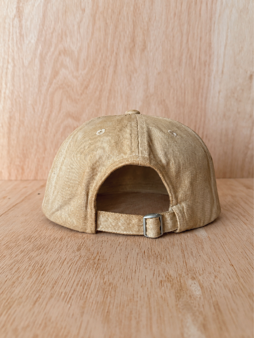 Natural Dye Plantsperson Cap in Coffee