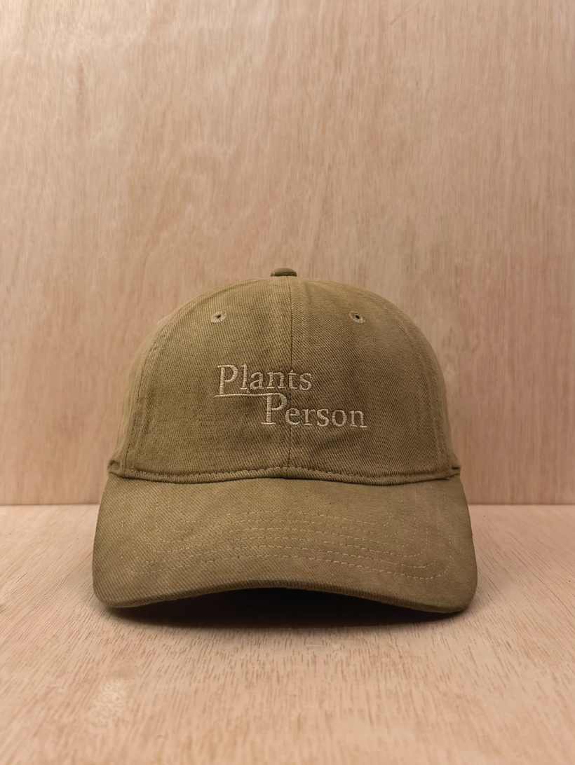 Natural Dye Plantsperson Cap in Onion + Iron