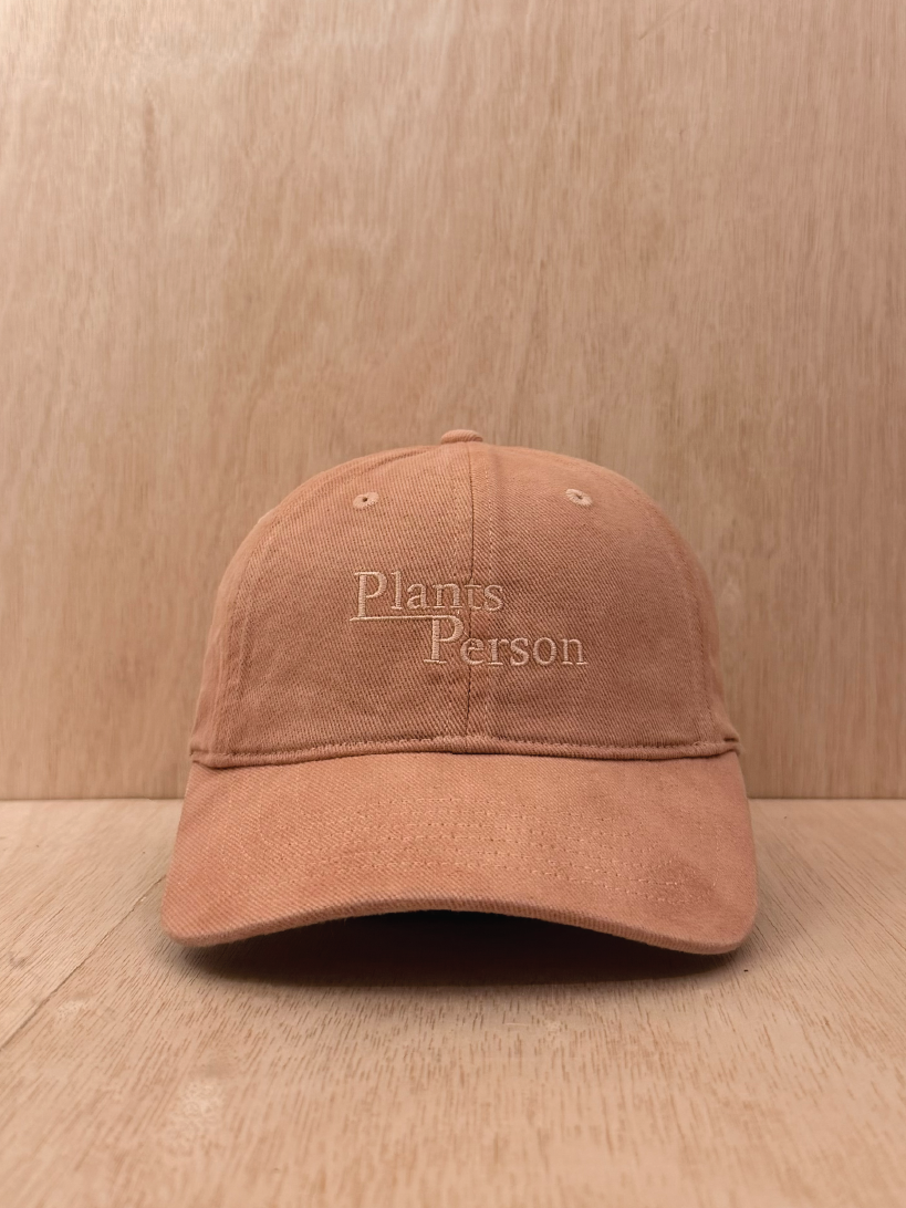 Natural Dye Plantsperson Cap in Avocado