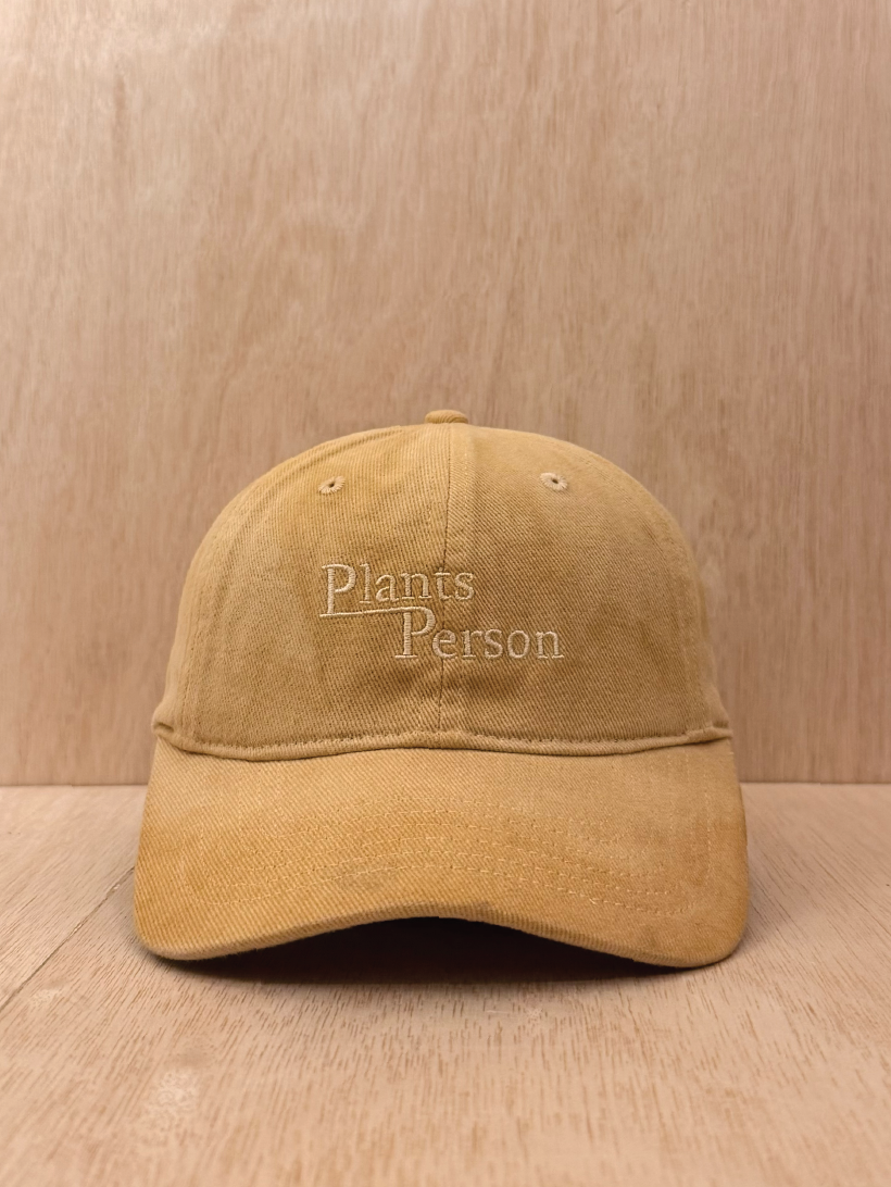Natural Dye Plantsperson Cap in  Onion