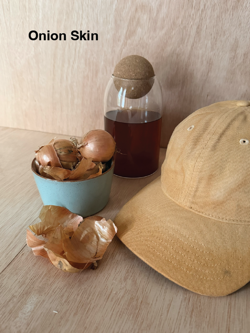 Natural Dye Pencil Cap in Onion